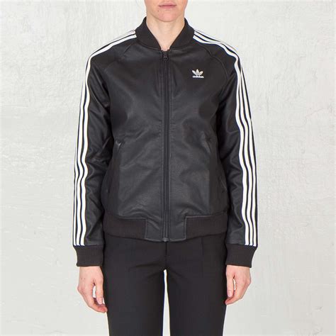 adidas leather jacket